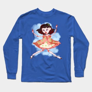 Doll Puppet Girl Long Sleeve T-Shirt